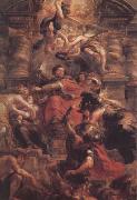 Peter Paul Rubens The Peaceful Reign of King Fames i (mk01) Sweden oil painting artist
